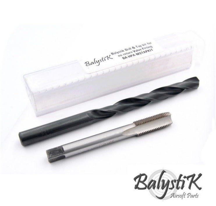 Balystik Tap kit for no return valve male fitting BA-HPA-AS9M