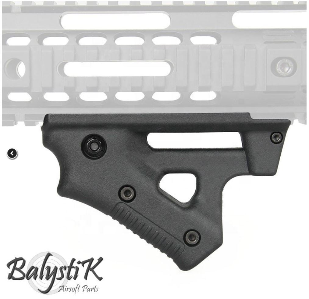 Balystik Fighter ANGLED FORE GRIP for weaver rail