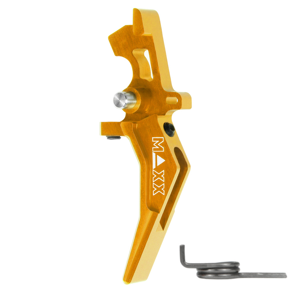 MAXX CNC Aluminum Advanced Speed Trigger (Style B) (Dark Earth)