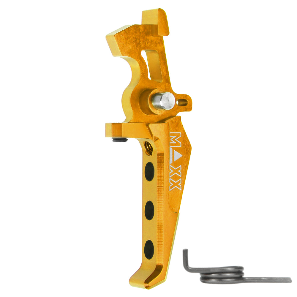MAXX CNC Aluminum Advanced Speed Trigger (Style E) (Dark Earth)