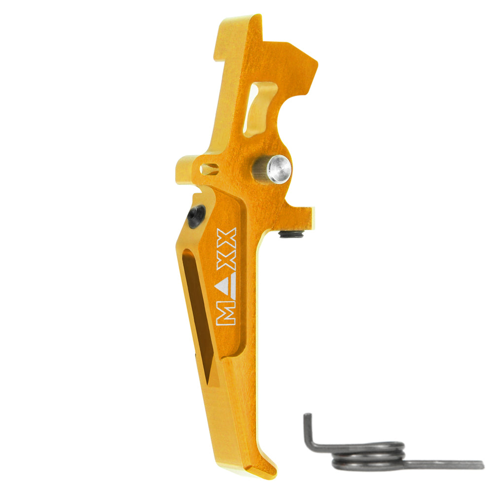 MAXX CNC Aluminum Advanced Speed Trigger (Style E) (Dark Earth)