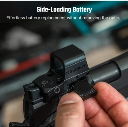 OLIGHT Osight XE AMRS Enclosed Red Dot Sight, RMR Footprint – Black