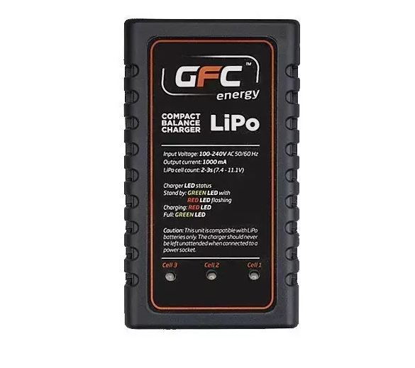 GFC Energy LiPo pakrovėjas