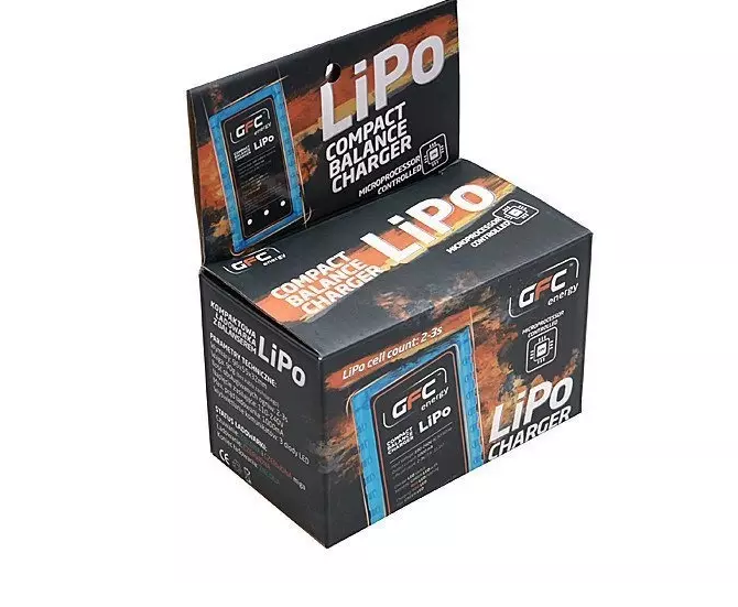 GFC Energy LiPo pakrovėjas