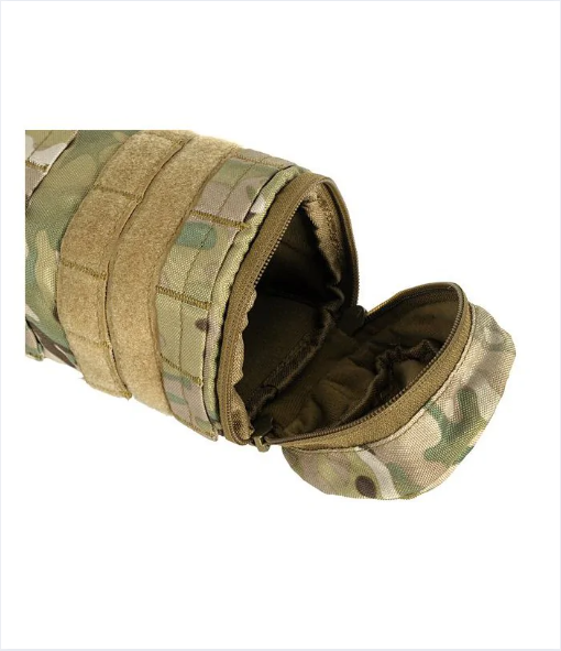 8FIELDS Molle vandens butelio/HPA Baliono laikiklis MULTICAM