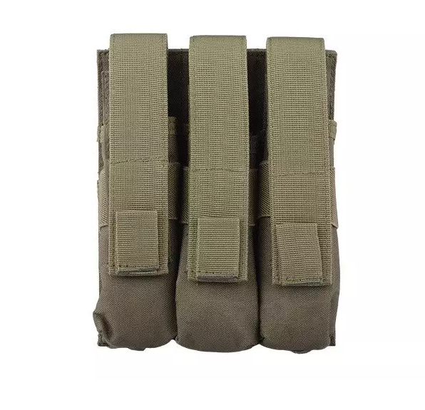Trigubas MP5 dėtuvių dėklas - olive