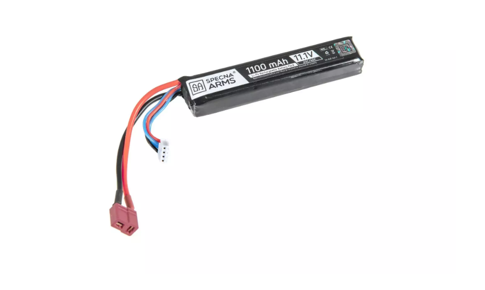 LiPo 11,1V 1100mAh 20/40C baterija – T-Connect (Deans)