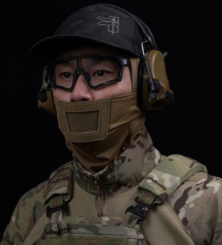 WST Knight Balaclava with Teeth Guard - Black