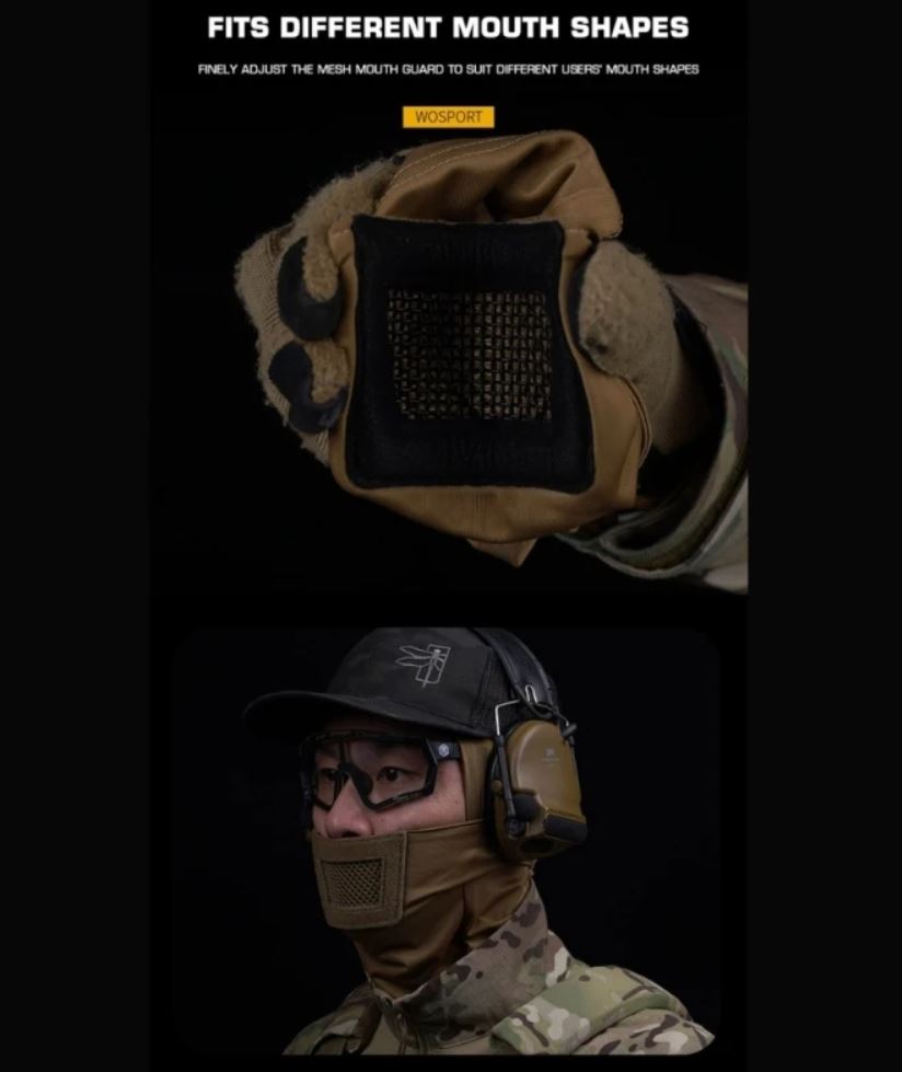 WST Knight Balaclava with Teeth Guard - MC