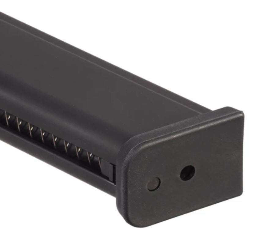 AA Long Gas Magazine for AAP-01 / G-series GBB, 50 BBs - Black