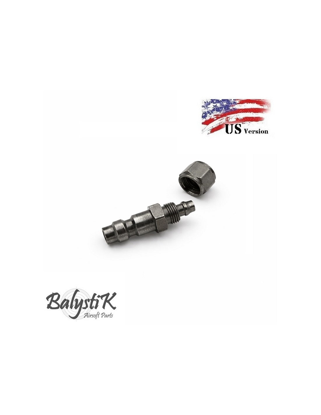 Balystik SafeConnect 6mm male HPA coupler - US version