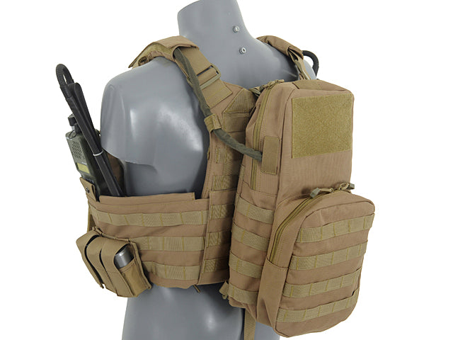 3L Water Hydration Carrier MOLLE w/Straps - Black