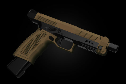 ! PREORDER ! PTX Pistol with PULSAR S2 HPA Engine DARK EARTH/BLACK