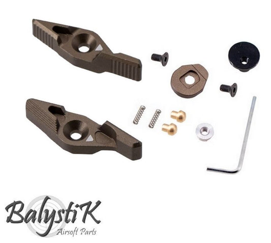 Balystik lightning selector set for M4 AEG - brown