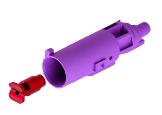 CTM Enhanced Nozzle and CNC Nozzle Valve Set for TM Hi-Capa - Purple