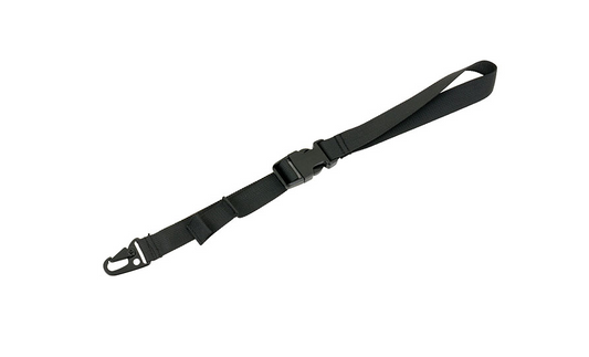 SIMPLE 1-POINT SLING W/HOOK - BLACK