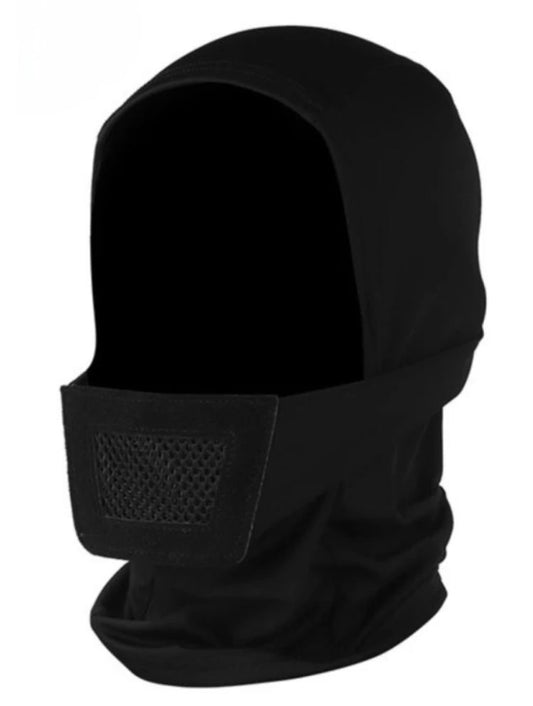 WST Knight Balaclava with Teeth Guard - Black