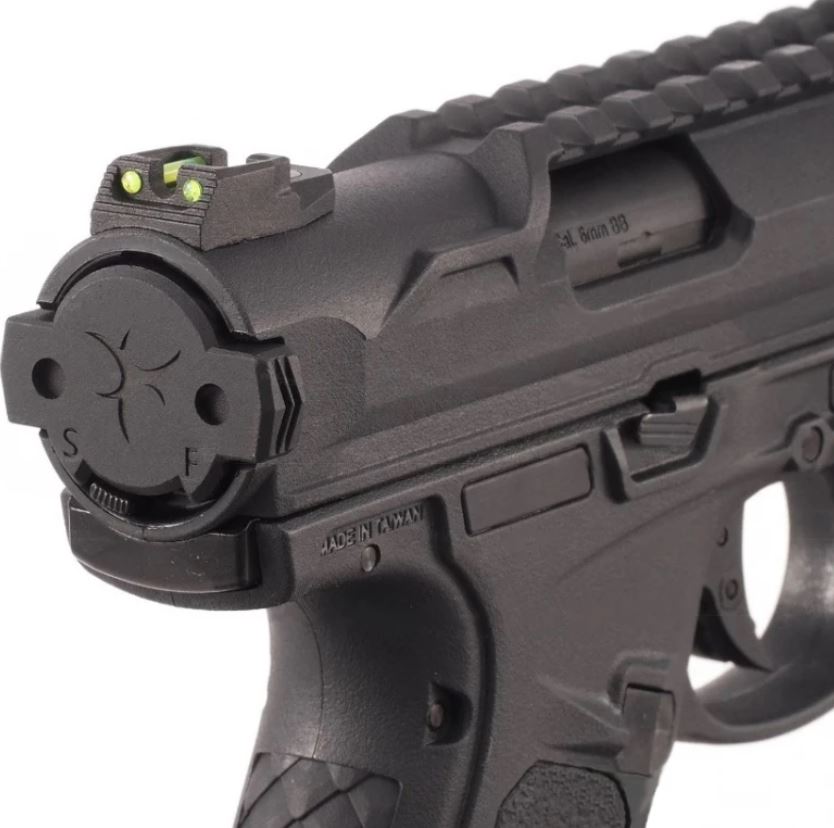 AA AAP-01C Assassin Compact GBB Pistol - Black