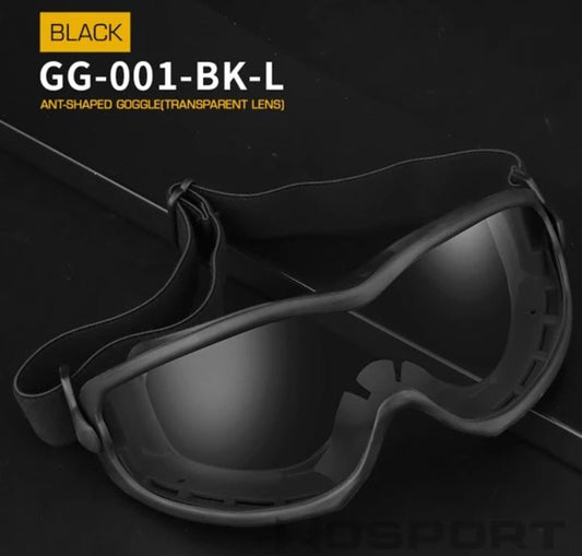 Ant-shaped Goggles - Black, Clear