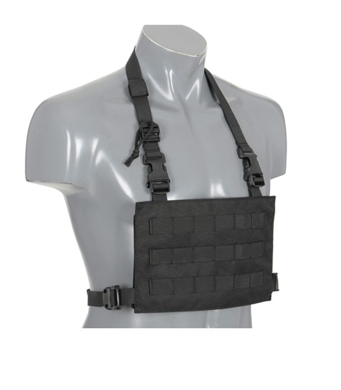 Buckle Up Chest/Drop Leg Panel - Black [8FIELDS]
