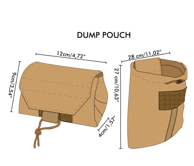 Dump Pouch Black