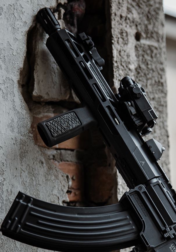 MLOCK Lightweight Vertical Grip - Black/Gray