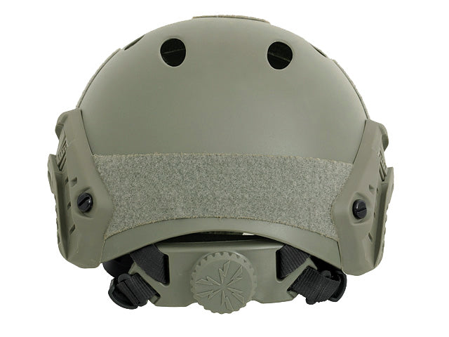 FAST PJ Helmet Replica with quick adjustment - Ranger Green [EM]