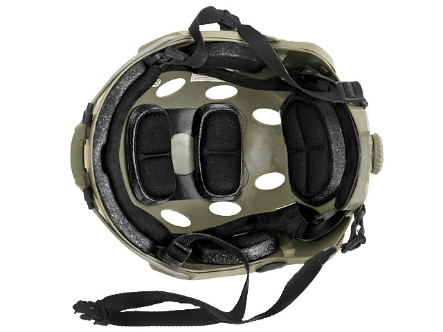 FAST PJ Helmet Replica with quick adjustment - Ranger Green [EM]
