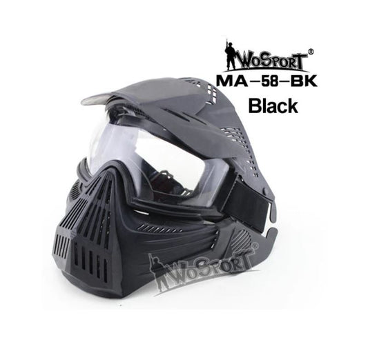 Full face Mask Transformers Leader V1 ( Black )