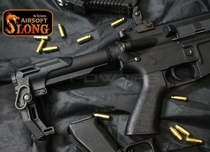 SLONG AIRSOFT Ngel of Death stock for M4 AEG / GBB - DE