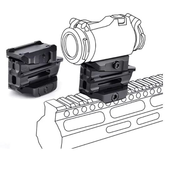 WASDN Adjustable Raiser Black