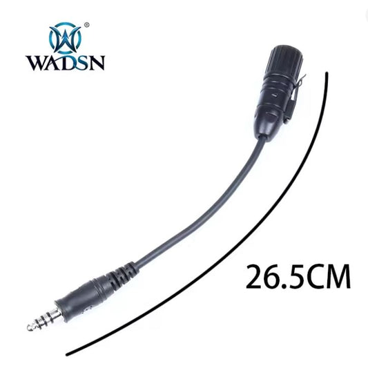 Tactical U94PTT WADSN Earphone Militry Civil Headphone Wiring Transform Adapter